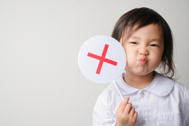 物投げをやめさせたい場合のNGな対応は3つ